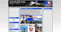Desktop Screenshot of merida24.com