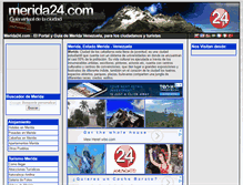 Tablet Screenshot of merida24.com